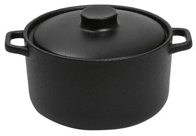 Κατσαρολάκι Κεραμικό Lava Nol105 16.3Χ12Χ6cm Black Espiel 16 cm Κεραμικό