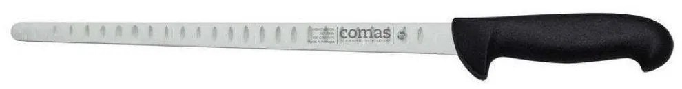 Μαχαίρι Αλλαντικών Carbon CO1008728 28cm Black Comas Ανοξείδωτο Ατσάλι