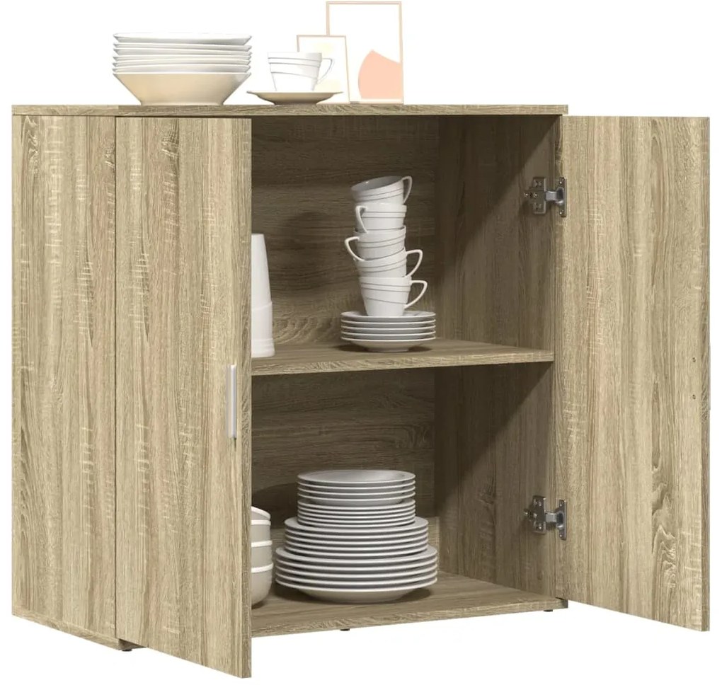 vidaXL Ντουλάπι Sonoma Δρυς 79x38x80 εκ. Επεξεργασμένο Ξύλο