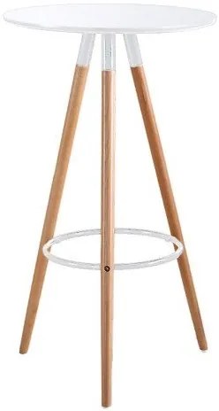 Τραπέζι μπαρ Mandy-Leuko  Mήκος 60.00 Βάθος 60.00  Ύψος 105.00 161454269
