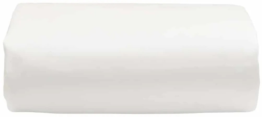 vidaXL Μουσαμάς Λευκός 1 x 2,5 μ. 650 γρ./μ²