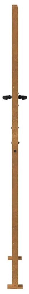 vidaXL Πύλη Κήπου 105 x 180 εκ. από Ατσάλι Corten