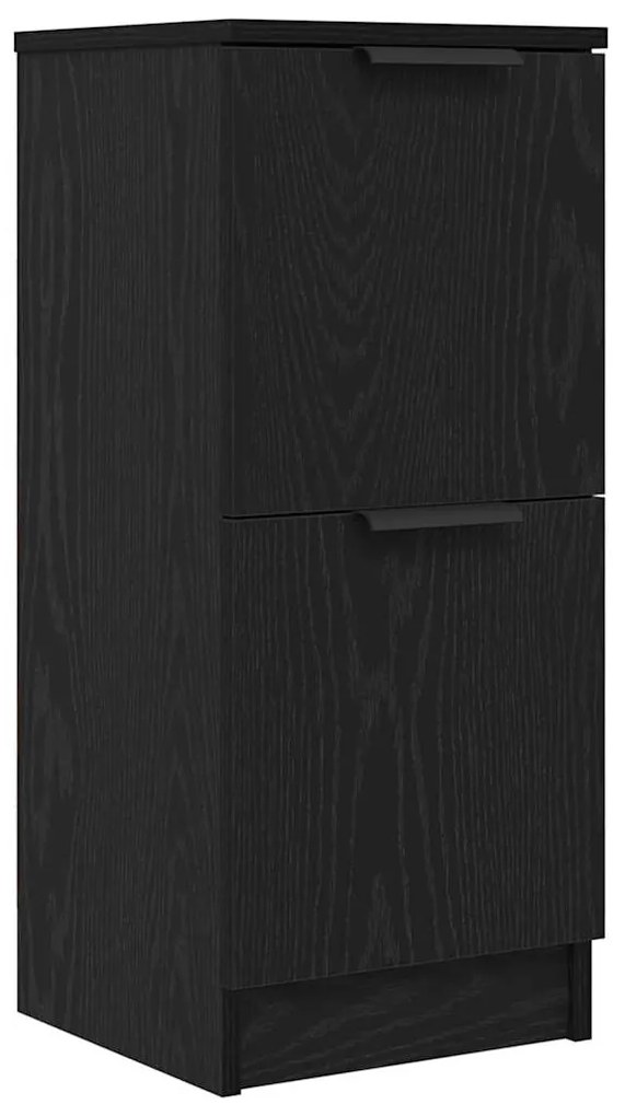 vidaXL Μπουφές Μαύρη Οξυά 180 x 30 x 70 εκ Επεξεργασμένο ξύλο