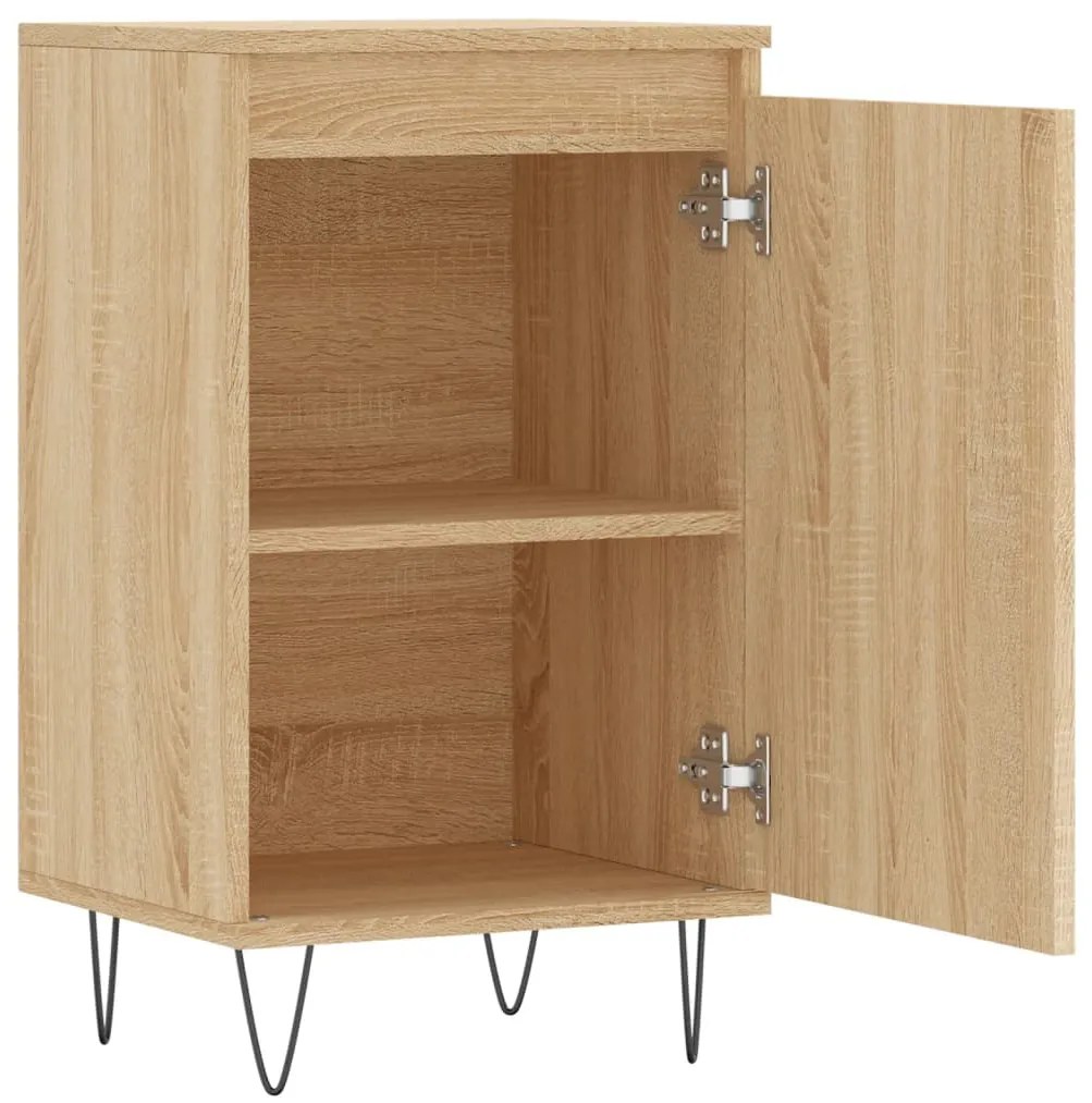 vidaXL Ντουλάπια 2 τεμ. Sonoma Δρυς 40x35x70 εκ. Επεξεργασμένο Ξύλο
