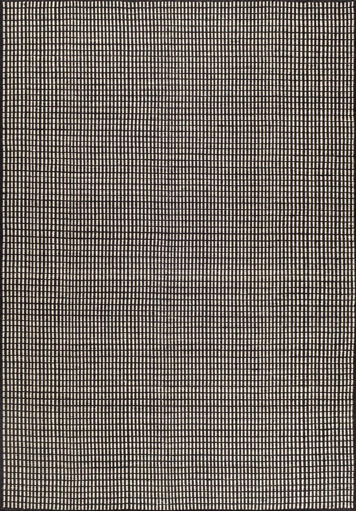 Χαλί Maki Black-White - 70x150