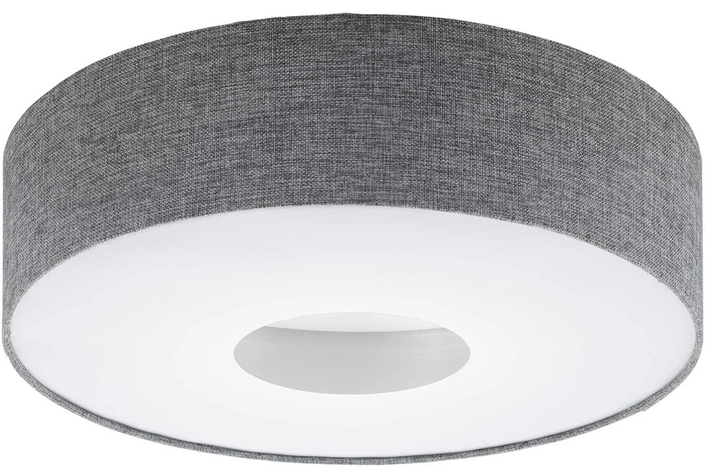 Φωτιστικό Οροφής Led Romao 95346 Grey Eglo Metal, Fabric