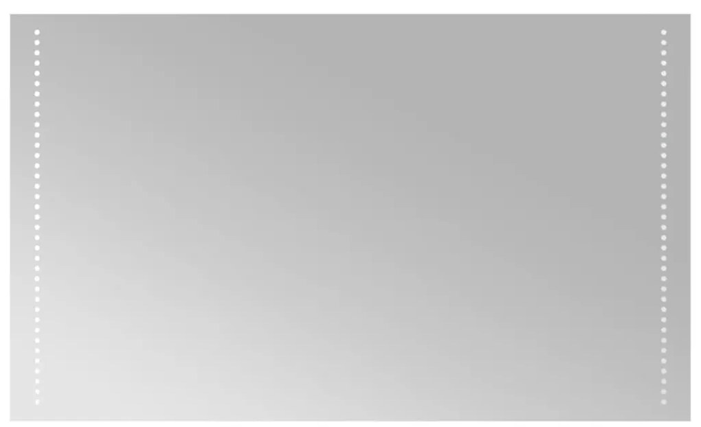 vidaXL Καθρέφτης Μπάνιου με LED 60x100 εκ.