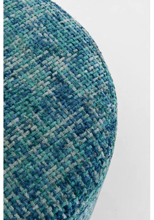 Σκαμπό Berry High Ύφασμα Μπλε 39x39x47εκ. - Μπλε