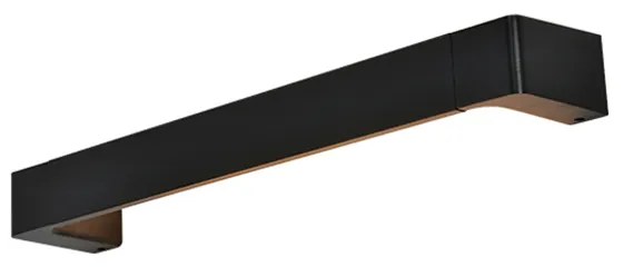 Απλίκα Τοίχου LED Aca Foga ZD810412LEDBK Black