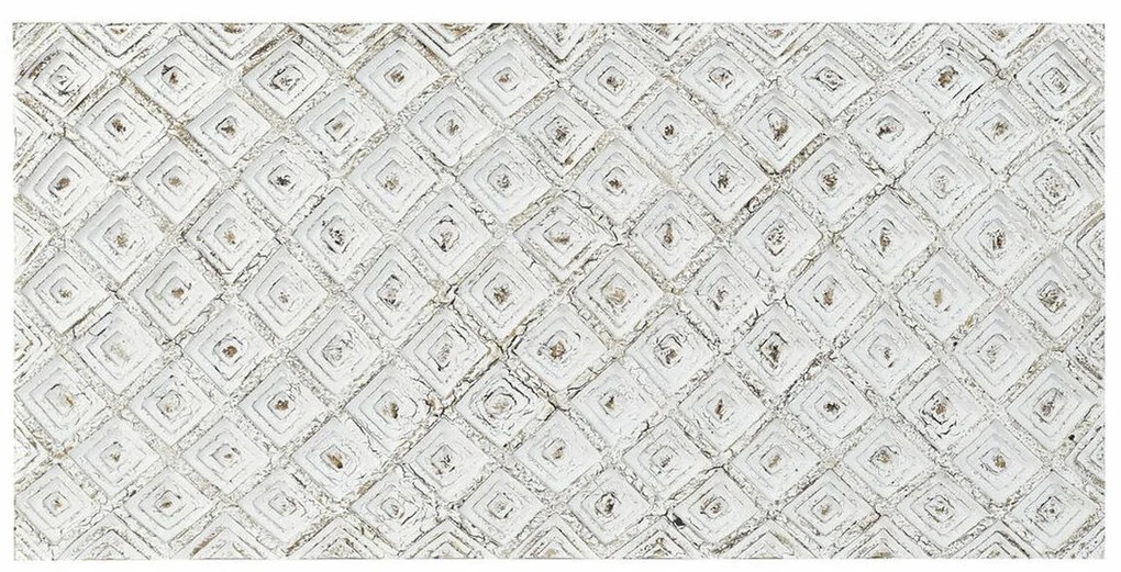 Κεφαλάρι κρεβατιού DKD Home Decor 162 x 4 x 82 cm Λευκό Ξύλο MDF