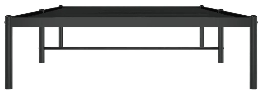 ΠΛΑΙΣΙΟ ΚΡΕΒΑΤΙΟΥ ΜΑΥΡΟ 100 X 200 ΕΚ. ΜΕΤΑΛΛΙΚΟ 350841