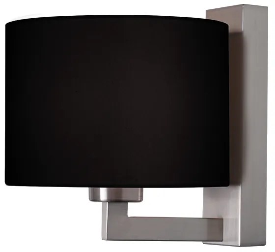 Φωτιστικό Επίτοιχο Aca OD5612BN CIRCE Μαύρο Ματ (Black Mat)