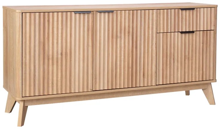 Μπουφές Hamea pakoworld mdf σε φυσική απόχρωση 150x39,5x73εκ