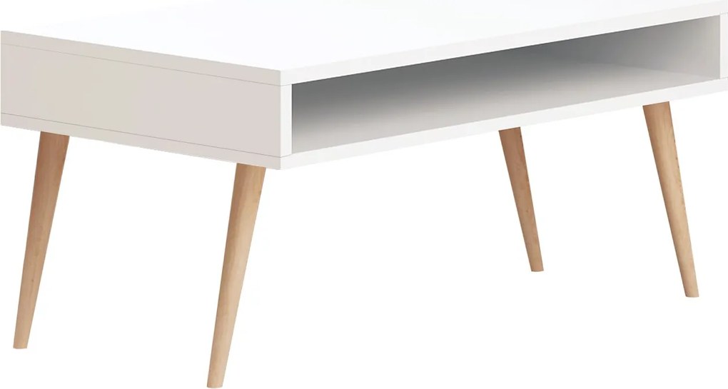 Coffee Table Via White
