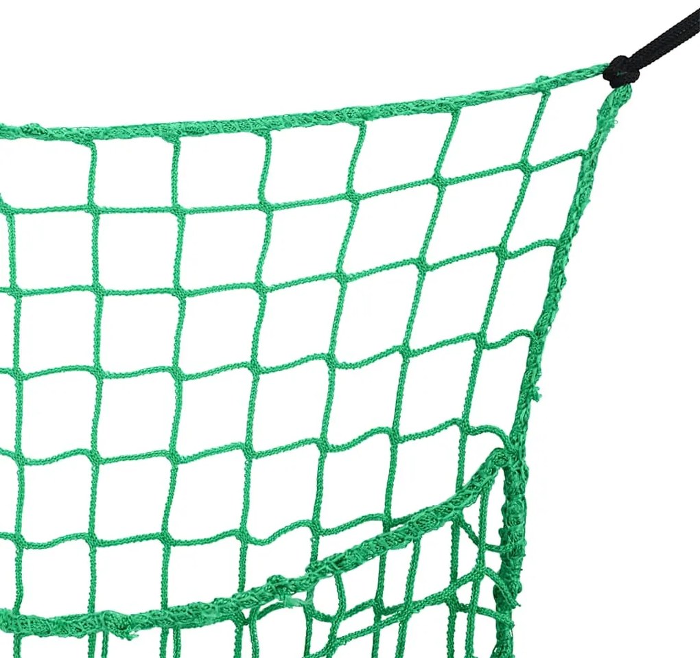 vidaXL Δίχτυα Σανού 2 Τεμ. Ορθογώνια Πράσινα 90 x 60 εκ. από PP
