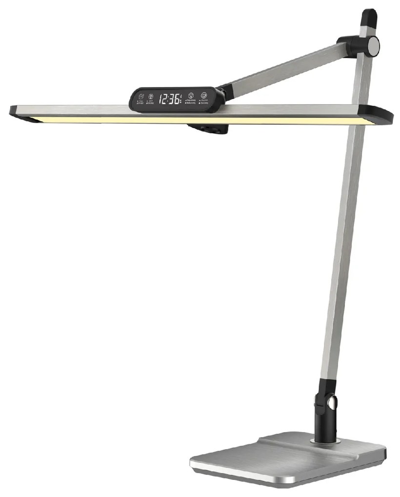 ΦΩΤΙΣΤΙΚΟ ΓΡΑΦΕΙΟΥ LED BLAIN PRO HM4447.08 ΑΣΗΜΙ ABS ΚΑΙ ΑΛΟΥΜΙΝΙΟ 36,8x81Υεκ