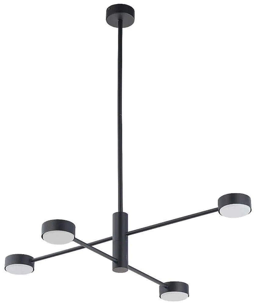 Φωτιστικό Οροφής Orbit 7945 4xGX53 max 8W Black Nowodvorski Metal