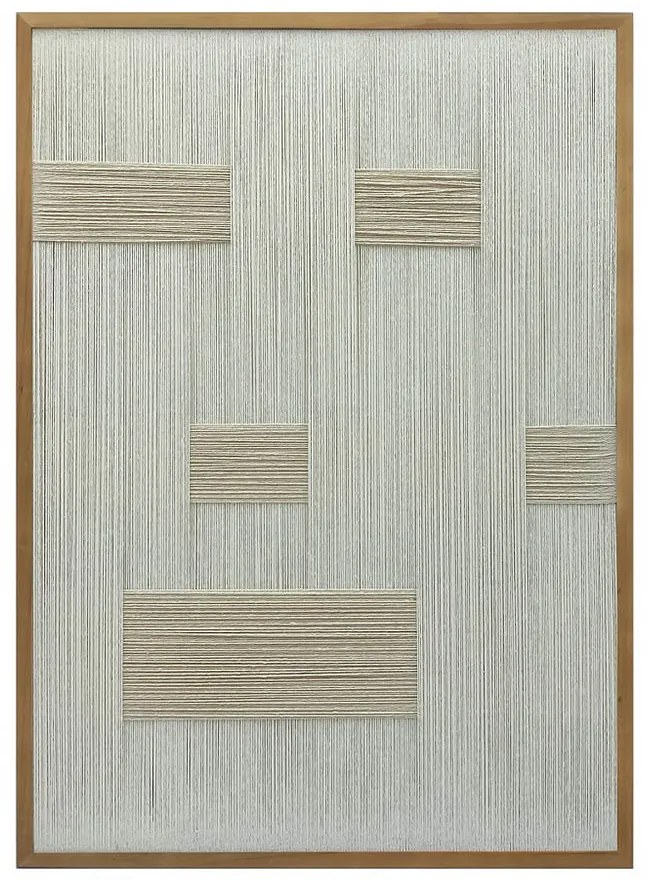 Πίνακας Με Κορνίζα (50x70) Espiel Μπεζ NIM111