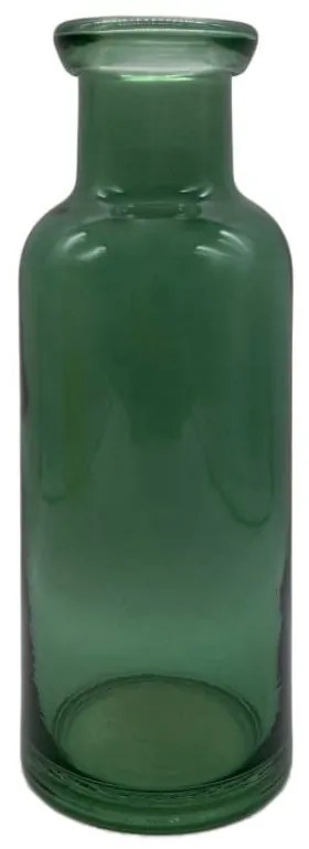 Μπουκάλι Γυάλινο Διακοσμητικό Jardin 019591 D8,8xH26cm Green Γυαλί