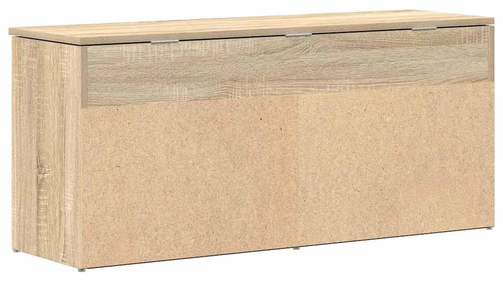 ΠΑΓΚΟΣ ΠΑΠΟΥΤΣΙΩΝ  SONOMA OAK 102X30,5X45 CM ΚΑΤΑΣΚΕΥΑΣΜΕΝΟ ΞΥΛΟ 859138