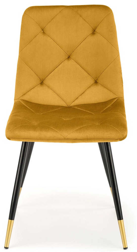 K438 chair color: mustard DIOMMI V-CH-K/438-KR-MUSZTARDOWY