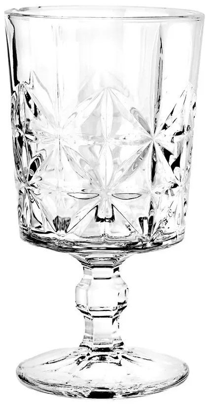 ESTIA Ποτήρι Κρασιού HOBSTAR ΓΥΑΛΙΝΟ 182ml ΣΕΤ 6 ΤΕΜ