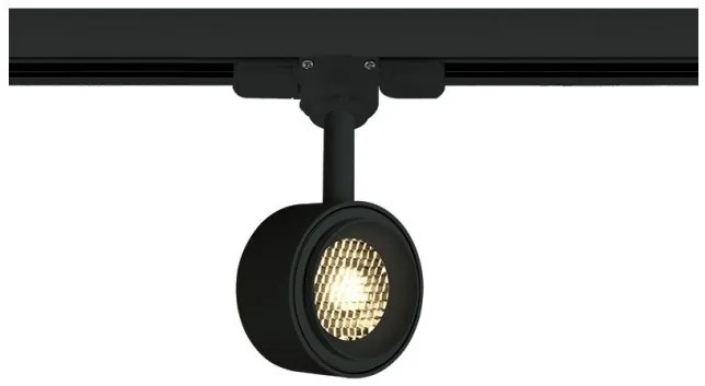 Σποτ Φωτιστικό Ράγας LED 8W 3000K IP20 Μαύρο Z65644 T-B Zambelis-Z65644 T-B-Μαύρο Z65644 T-B