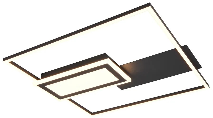 Φωτιστικό Οροφής Reality Lighting -RL SPIRO R67862932 Μαύρο Ματ (Black Mat) 2700 - 6500K