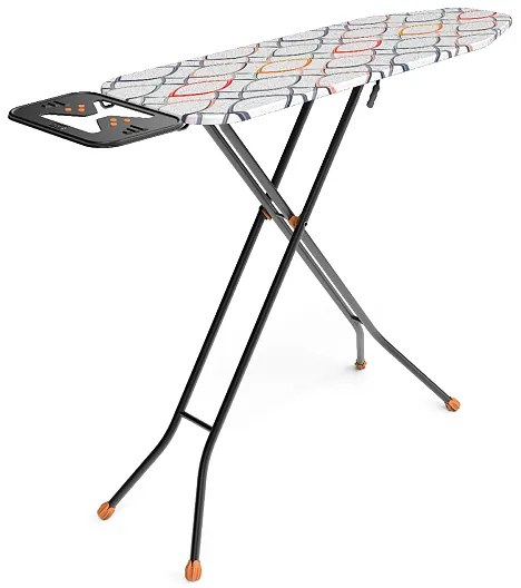 Σιδερώστρα KUMTEL MM420 μεταλλική χρώμα μαύρο 33x105x73-93εκ.-MM420