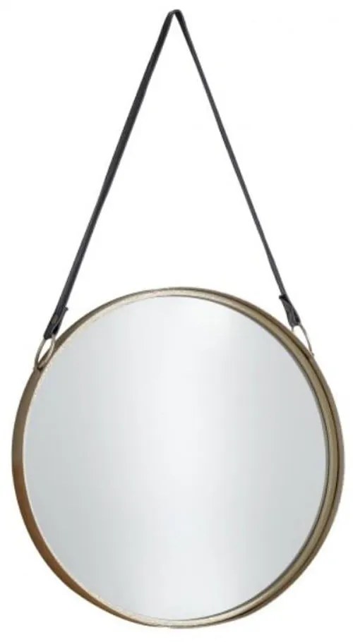 Καθρέπτης Τοίχου Colgar 11-0431 D60cm Black Metal, Glass