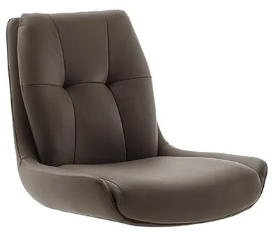 Bali Καρεκλα Relax Μαύρη + Υποπόδιο 83x86x102 cm