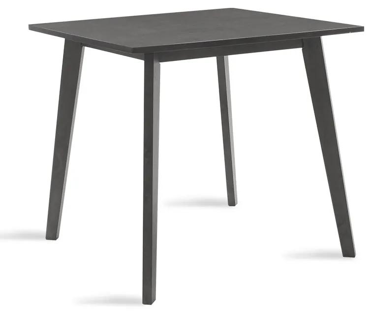 097-000002 Τραπέζι Benson pakoworld MDF με καπλαμά  χρώμα rustic grey 80x80x75εκ TOP &amp; APRON: 18MM MDF WITH RW VENEER RUSTIC GREY, 1 Τεμάχιο
