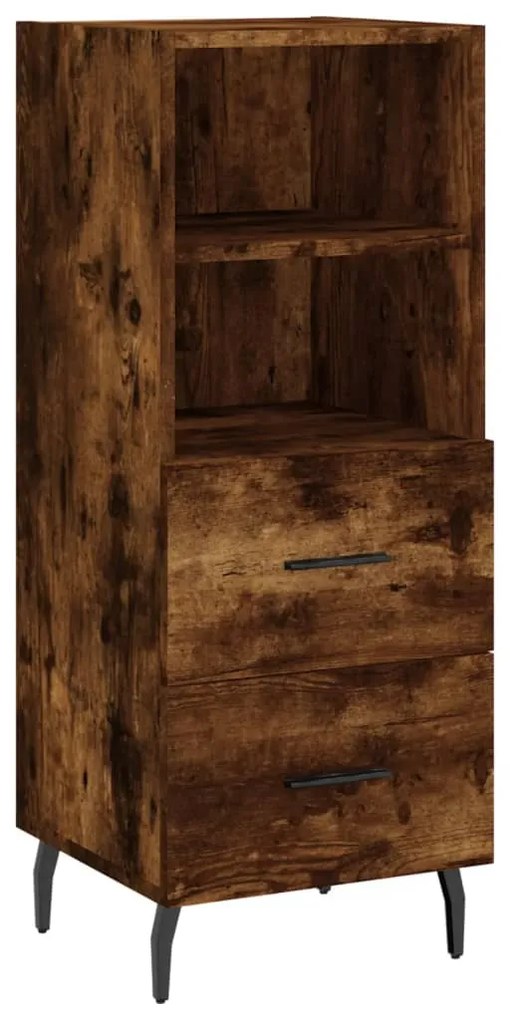 vidaXL Ντουλάπι Καπνιστή Δρυς 34,5 x 34 x 90 εκ. Επεξεργασμένο Ξύλο