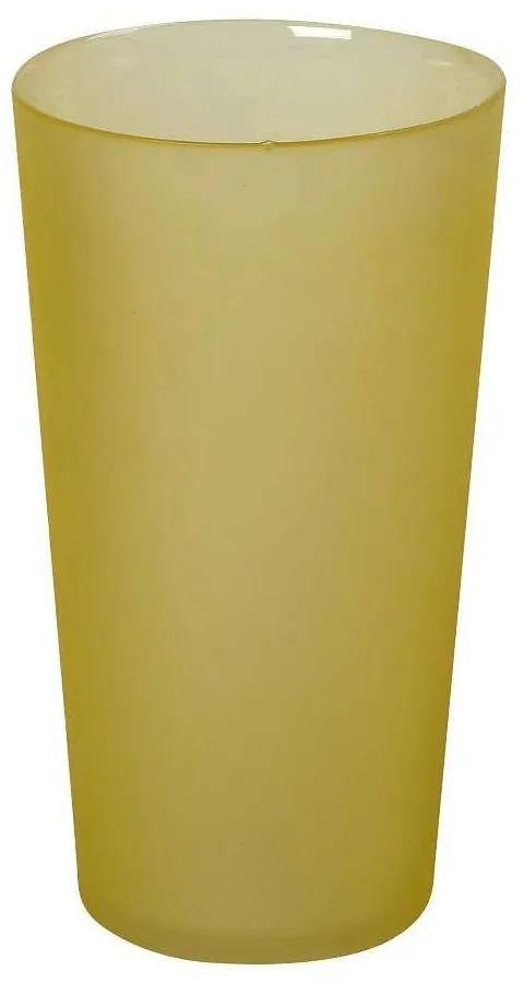 Διακοσμητικό Βάζο Caprice DAC1707 16x16x29cm Yellow Espiel Γυαλί