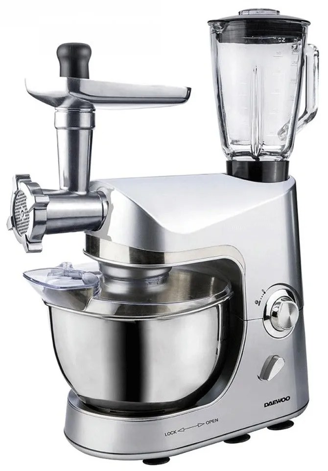 Κουζινομηχανή DSX-5055 56x27x37cm 4,5Lt 1200W Inox Daewoo Stainless Steel