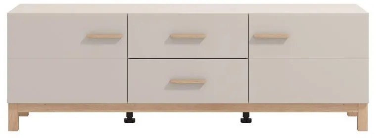 Έπιπλο τηλεόρασης ESSEX 154 3K2F2V Cashmere 154x42x51εκ. 154x42x51 εκ.