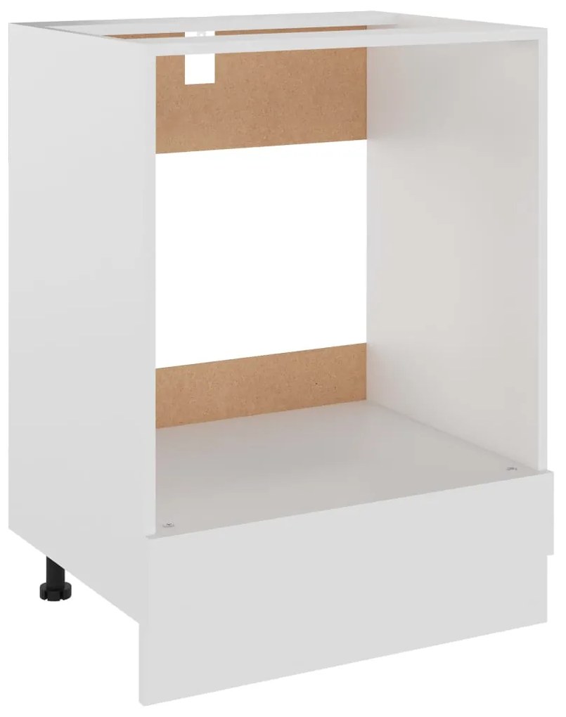 vidaXL Ντουλάπι για Φούρνο Lyon Lyon Λευκό 60x46x81,5 εκ. Επεξ. Ξύλο