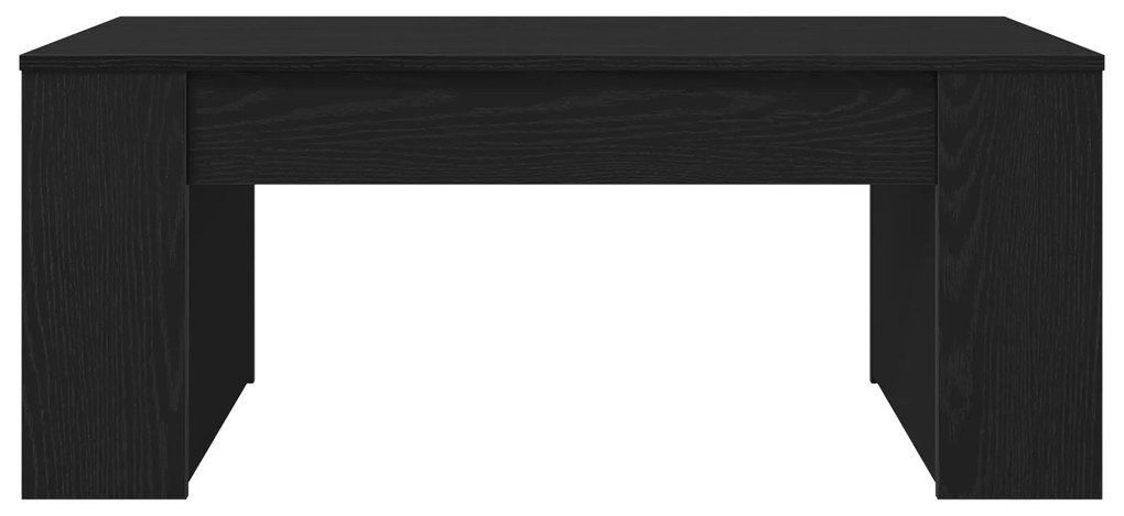 vidaXL Τραπεζάκι Σαλονιού Μαύρης Βελανιδιάς 102x55x42 εκ Επεξεργασμένο Ξύλο