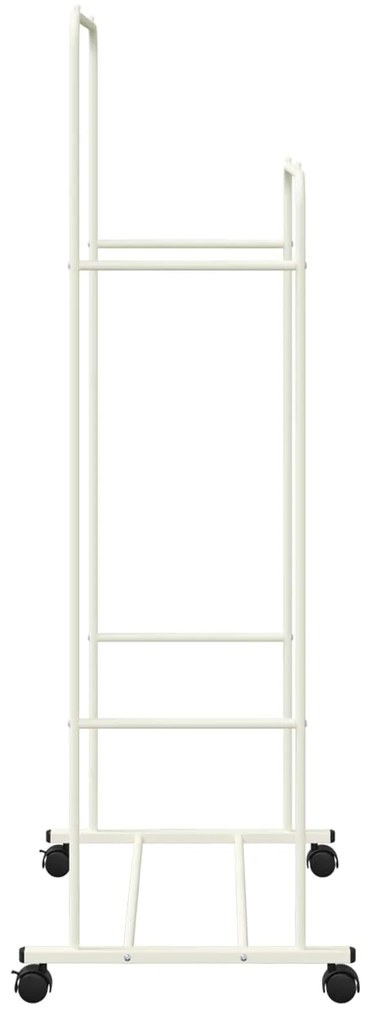 vidaXL Ράφι Ρούχων Μονόχρωμο Λευκό