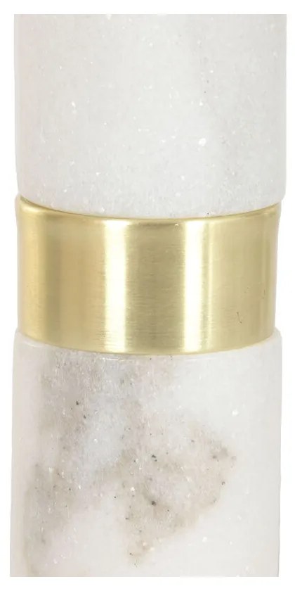 Βοηθητικό Τραπέζι Home ESPRIT Λευκό Χρυσό 41 X 41 X 58 CM