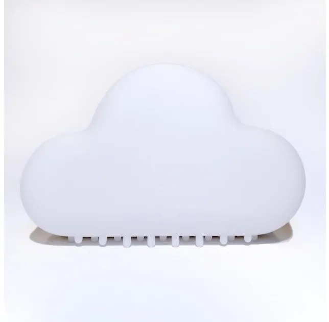 Designnest NightLamp Cloud MUID Φωτάκι νυκτός συννεφάκι με ηχητική ενεργοποίηση λευκό-DH0100/CLNTLP-Λευκό DH0100/CLNTLP