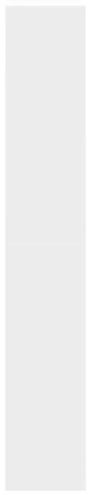 vidaXL Παπουτσοθήκη Λευκή 60x21x125,5 εκ. από Επεξεργασμένο Ξύλο