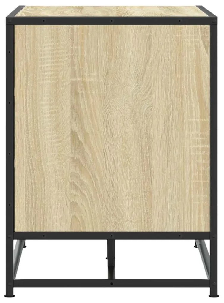 vidaXL Πάγκος παπουτσιών  Sonoma Oak 80x40x53,5 cm