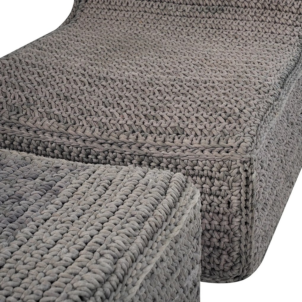 Armchair S Line με υποπόδιο S1301-00N3