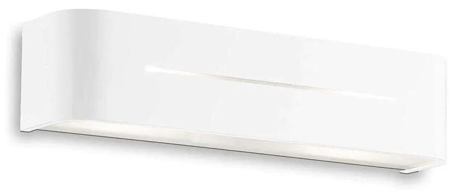 Φωτιστικό Τοίχου-Απλίκα Posta 051963 36x8x8cm 2xE14 40W White Ideal Lux