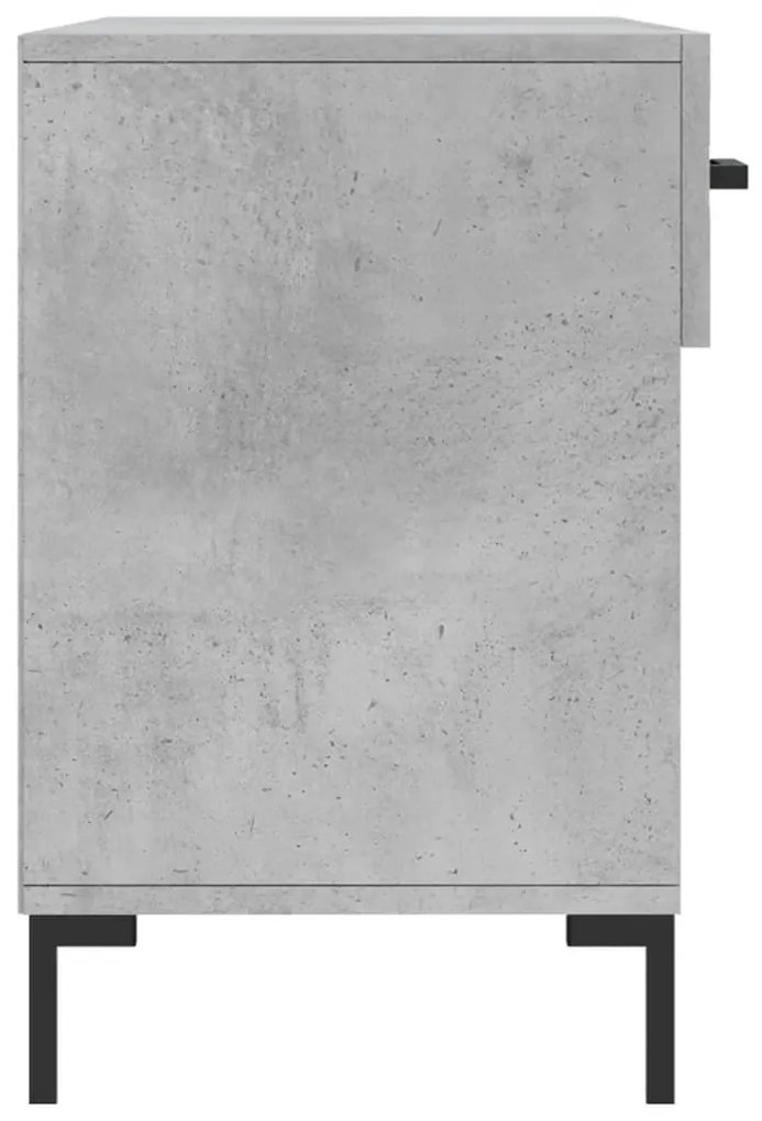 Παπουτσοθήκη Γκρι Σκυρ. 102x35x55 εκ. από Επεξεργασμένο Ξύλο - Γκρι