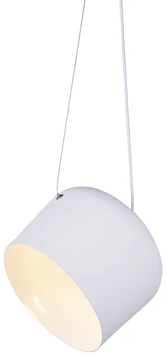 ΚΡΕΜΑΣΤΟ Φ/Σ 1ΧΕ27 ΛΕΥΚΟ ΜΕΤΑΛΛΙΚΟ Φ27ΧΗ120CM NOVA ACA OD8002WH