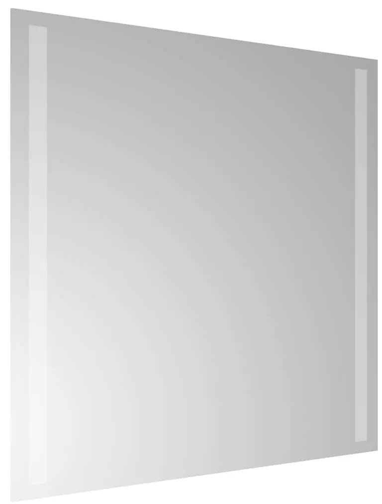 vidaXL Καθρέφτης Μπάνιου με LED 50x50 εκ.