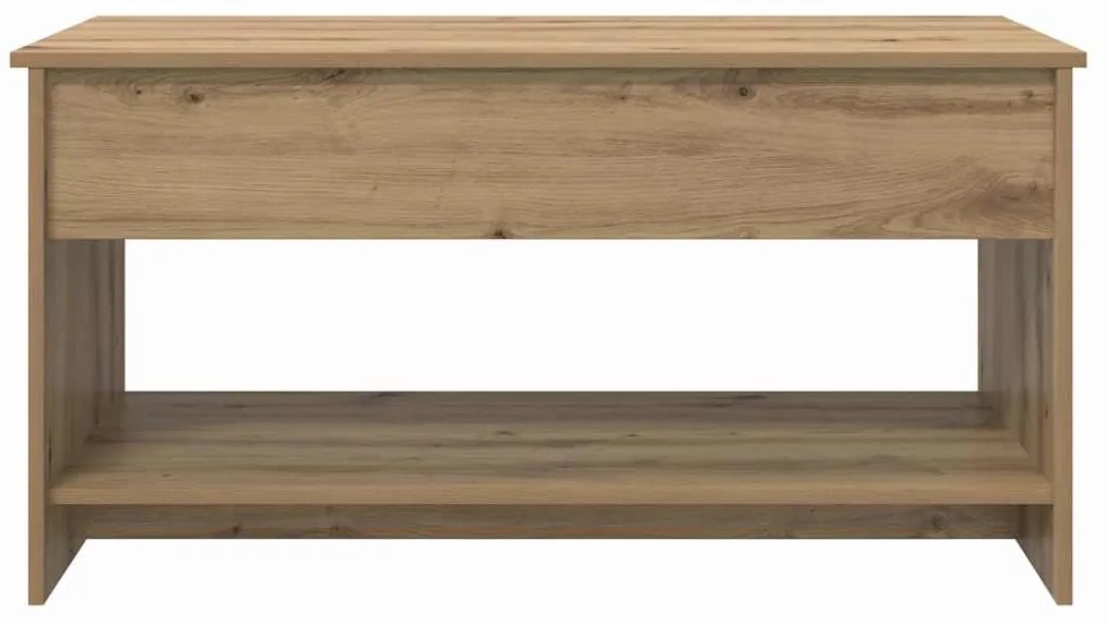 vidaXL Τραπεζάκι σαλονιού artisan δρυς 80 x 50.5 x 41.5 εκ