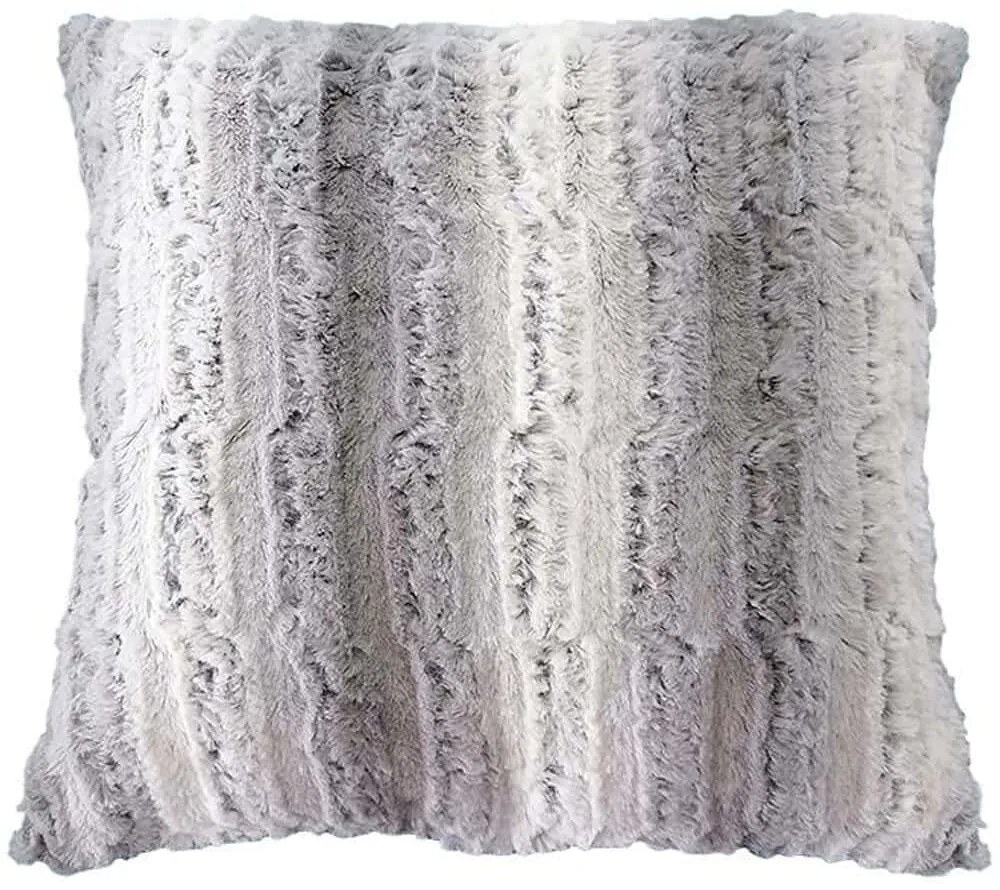 Μαξιλάρι Διακοσμητικό (Με Γέμιση) Microfiber 389-223-001 Grey 45Χ45 Ύφασμα